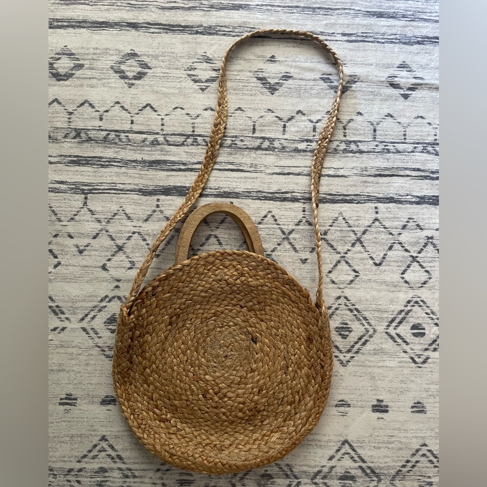 Zara straw bag